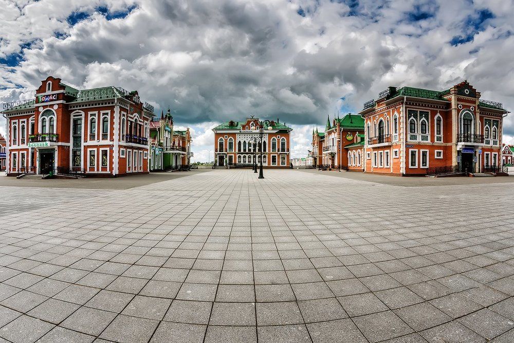 Пряничные домики Йошкар-Олы