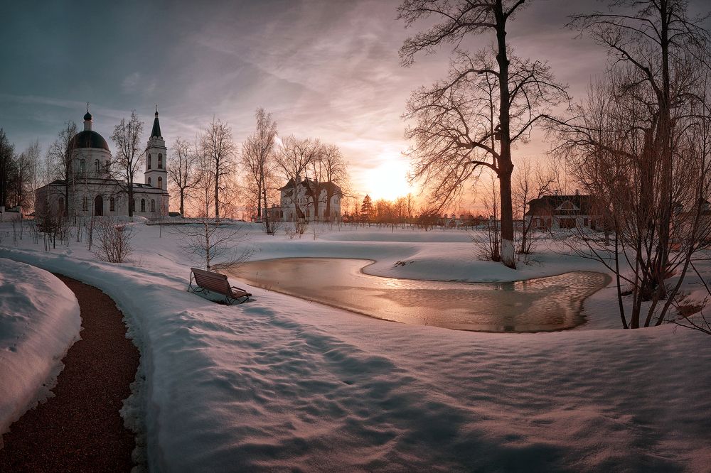 Тихим вечером