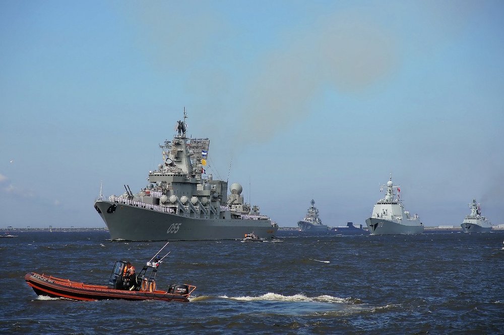 Парад ВМФ. Кронштадт