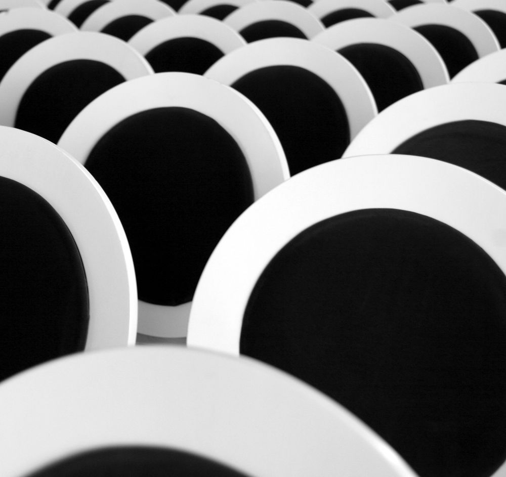 Черно-белый квадрат.