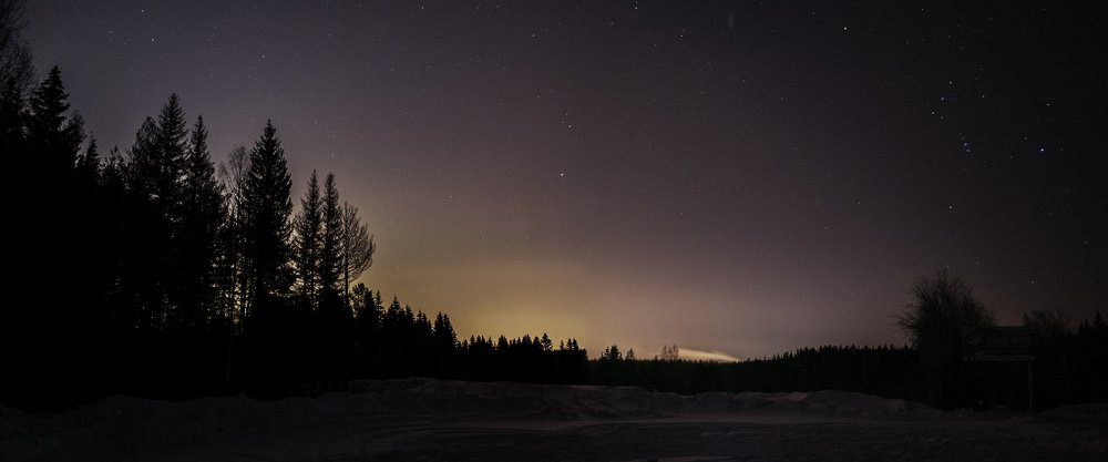 Под звездным небом