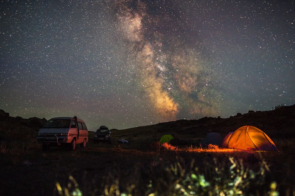 В горах Монголии