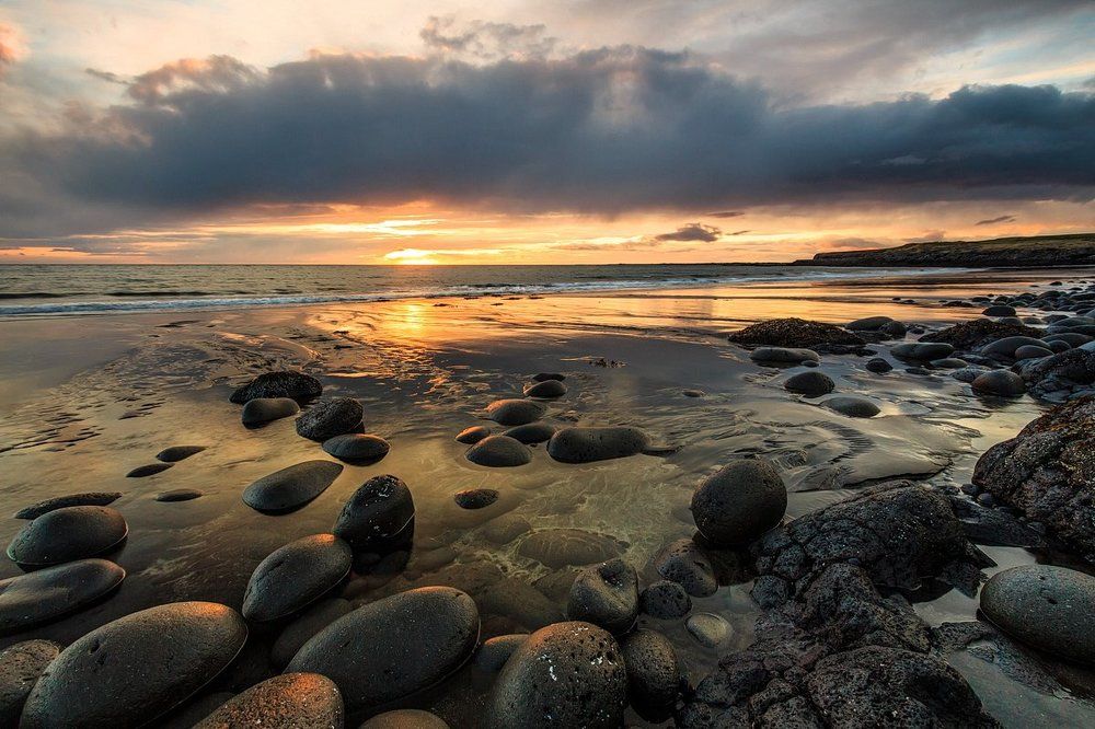 Каменистый закат