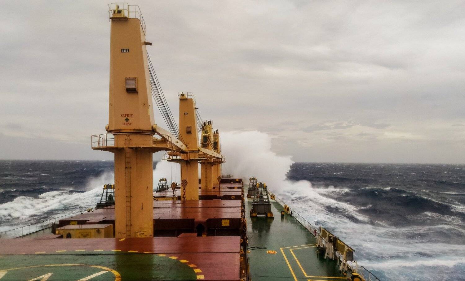 Against the sea
