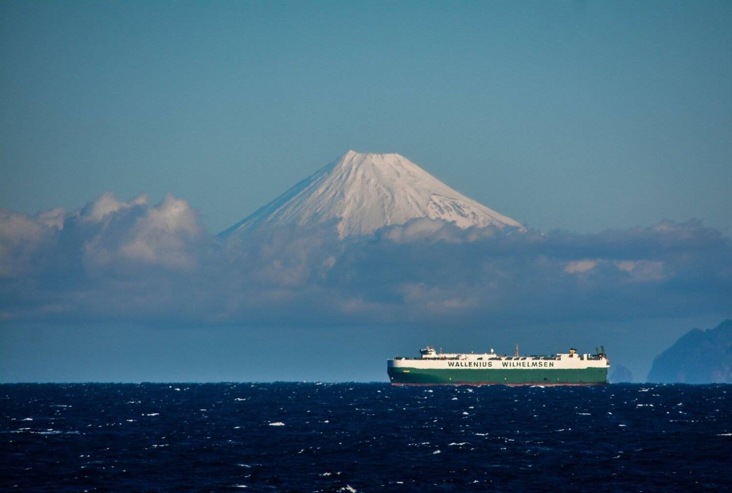 Travelling through Fuji