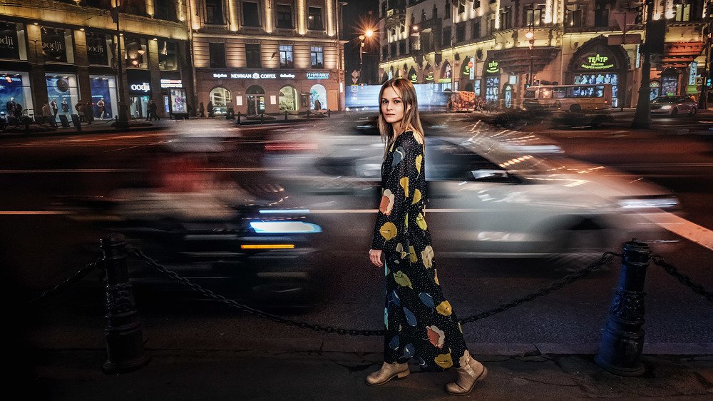 Прогулка по ночному Питеру