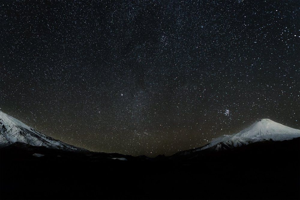 Авачинский и Корякский вулканы