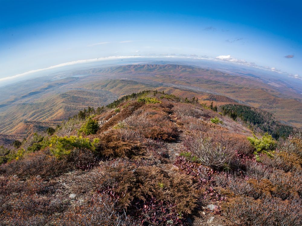 Край Земли с горы Лысый Дед.