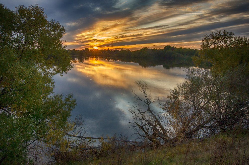 Закат в октябре