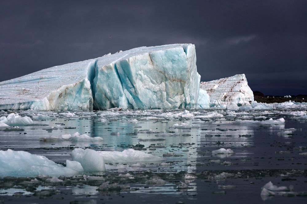 Айсберг в начале долгого пути