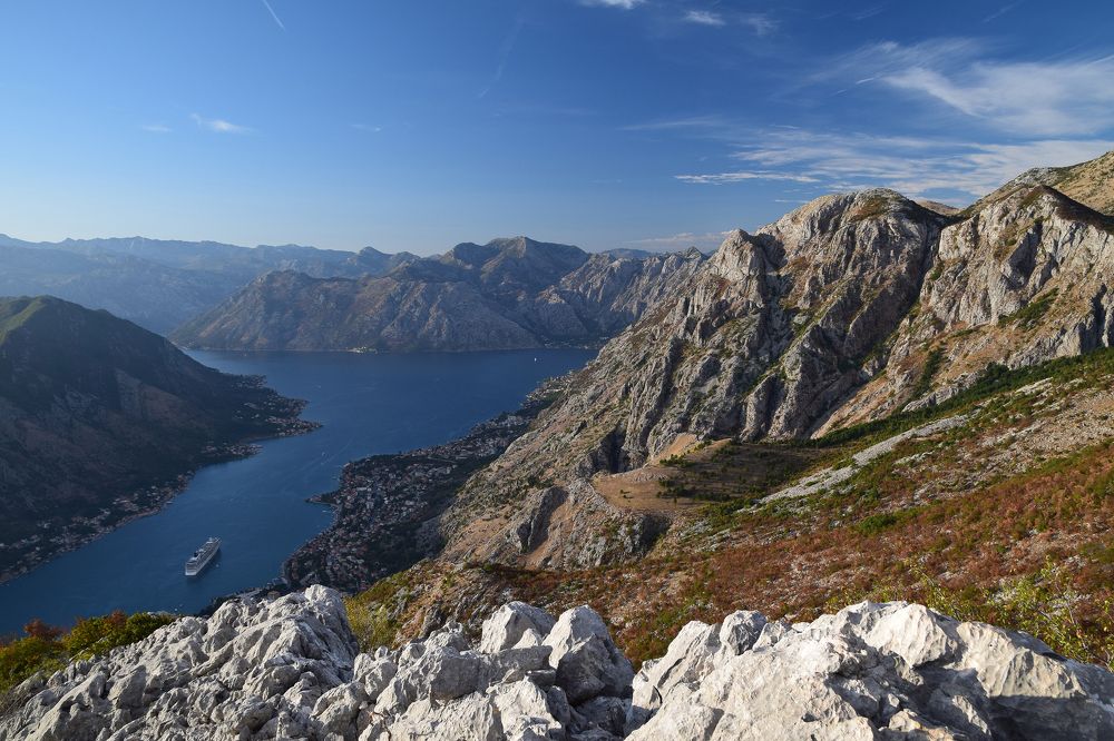 На серпантине Ловчен-Котор