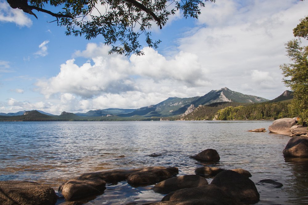 Вид на озеро Боровое