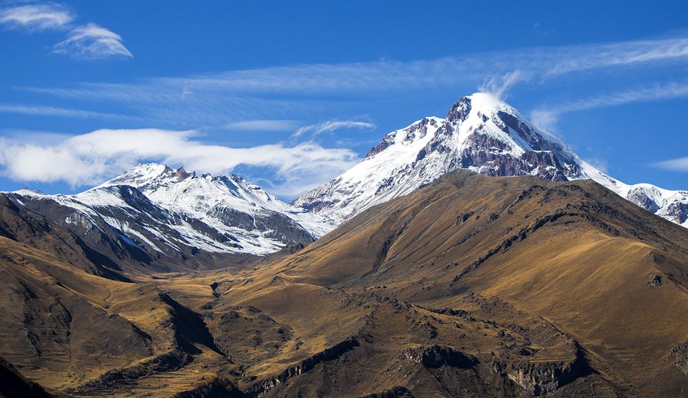 Сно. Горы Грузии