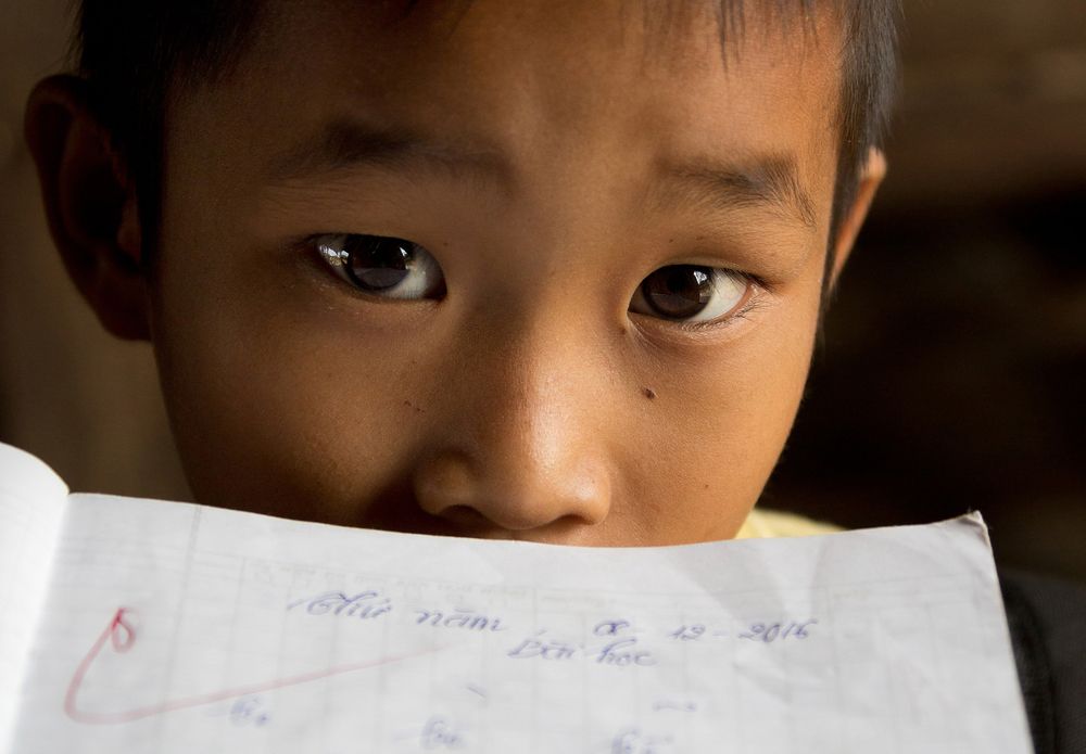 Плавучая школа в Камбодже