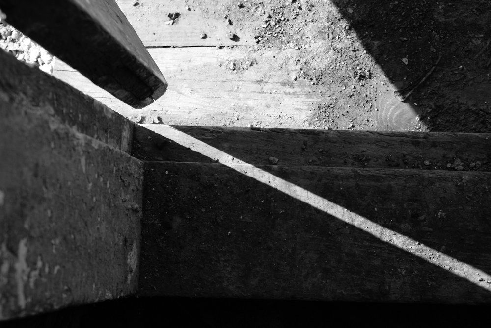 A bream of light.