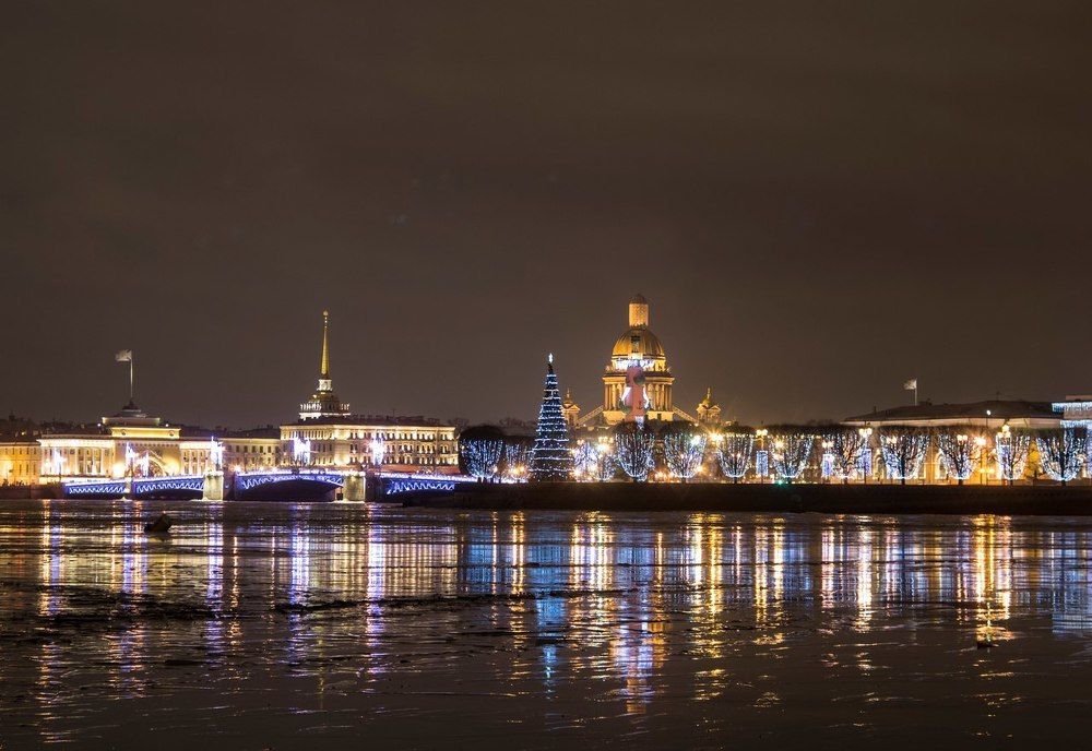Новогодний Петербург