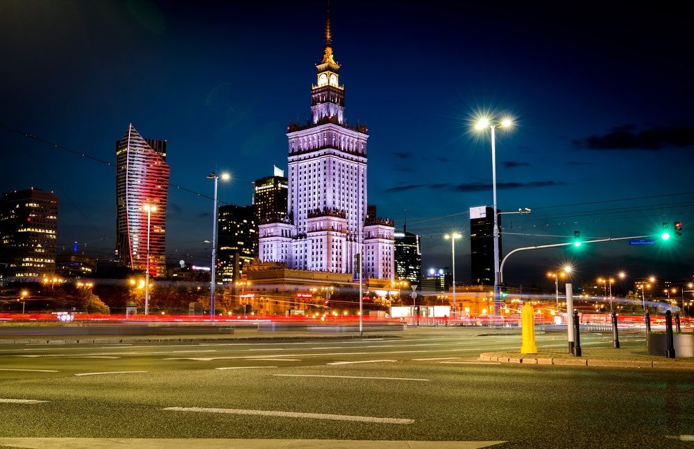 вечерняя Варшава