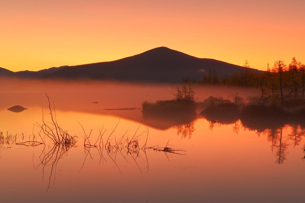 Рассвет на Озере Джека Лондона