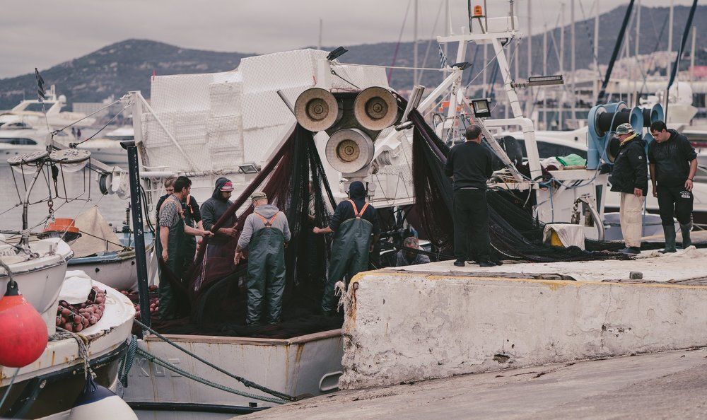 Fishermen in Kavala