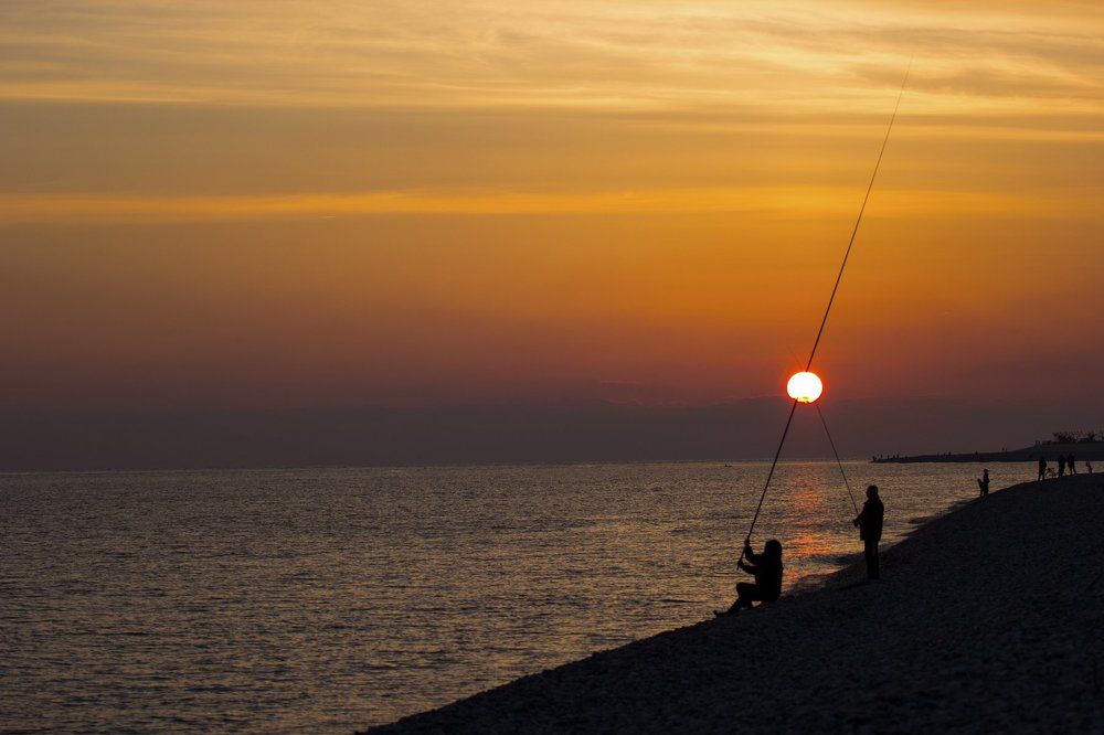 Ночная рыбалка