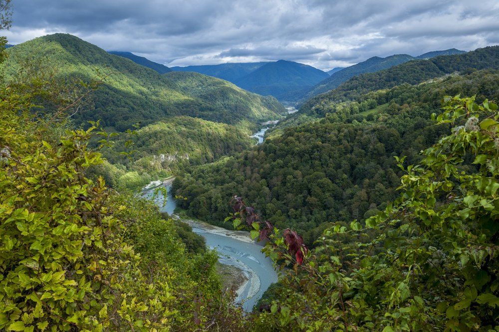 Реки изгибы