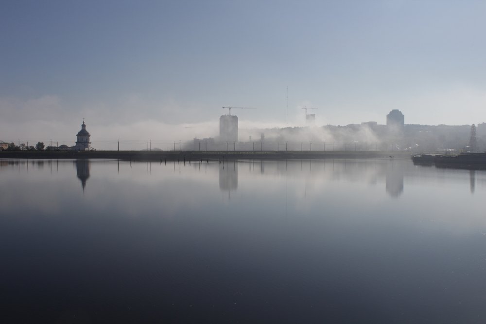 Туман над заливом