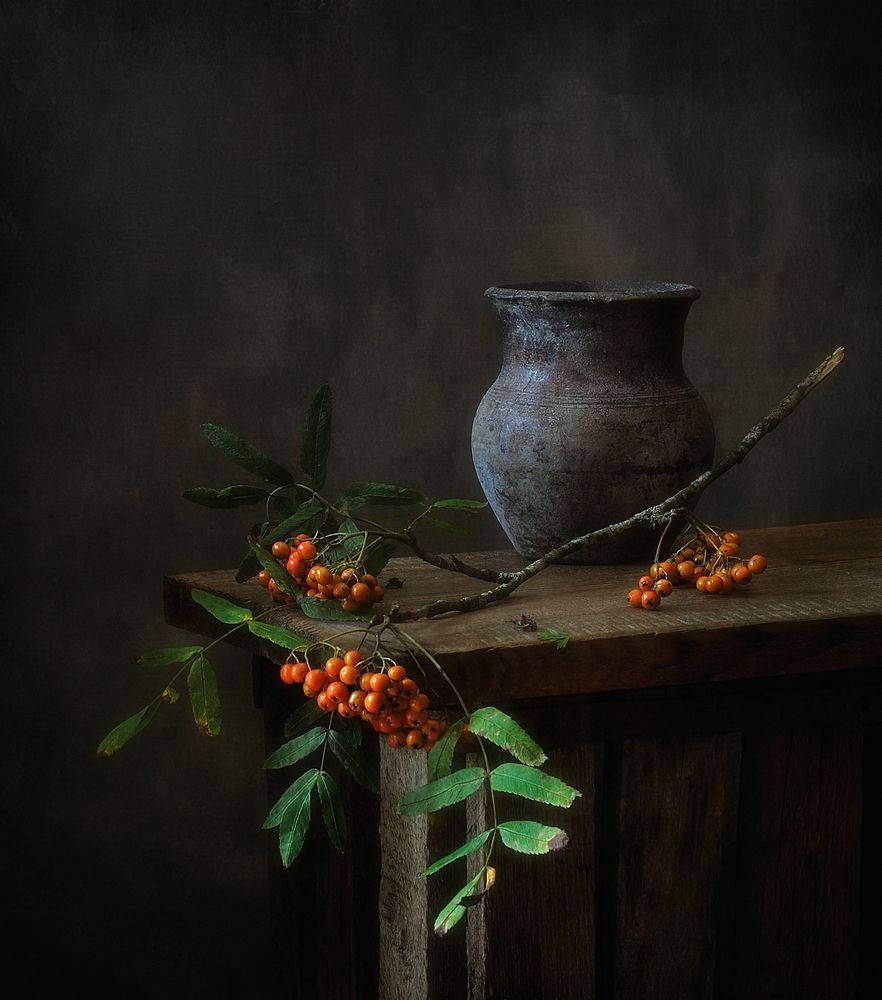 рябиновая осень...