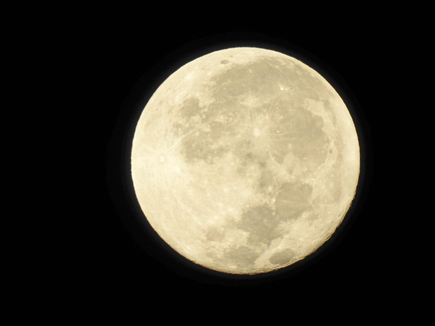 The moon