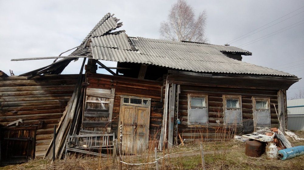 деревенский дом