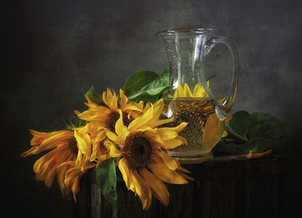 подсолнухи...