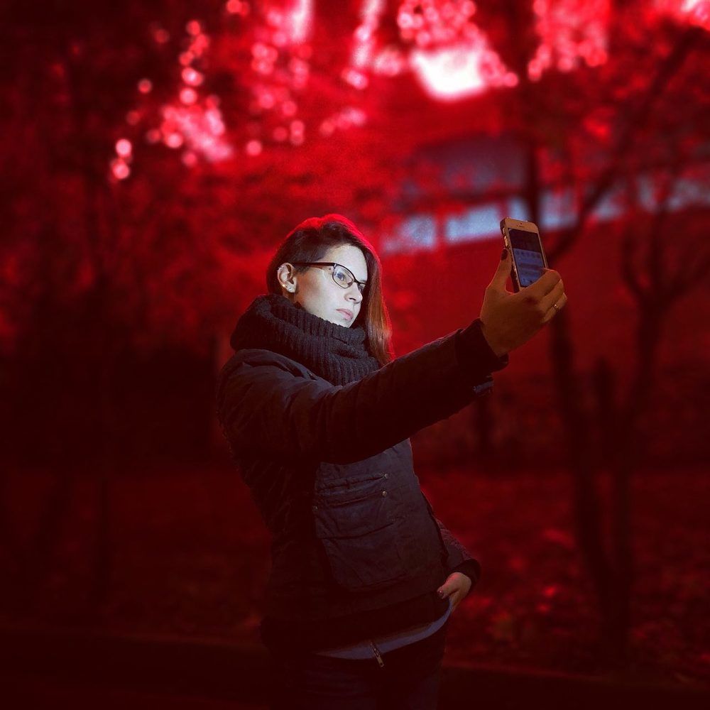 Девушка в Гонконге