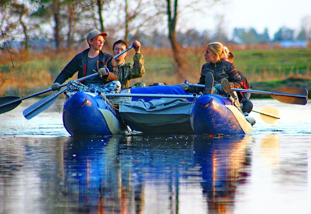 Мой маленький плот.