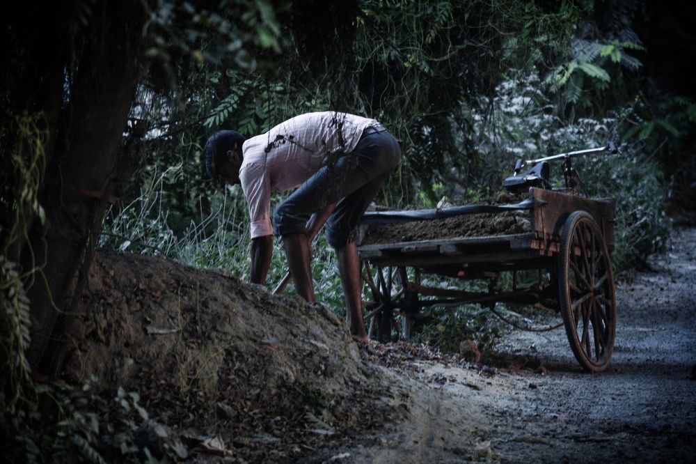 The working Street of india