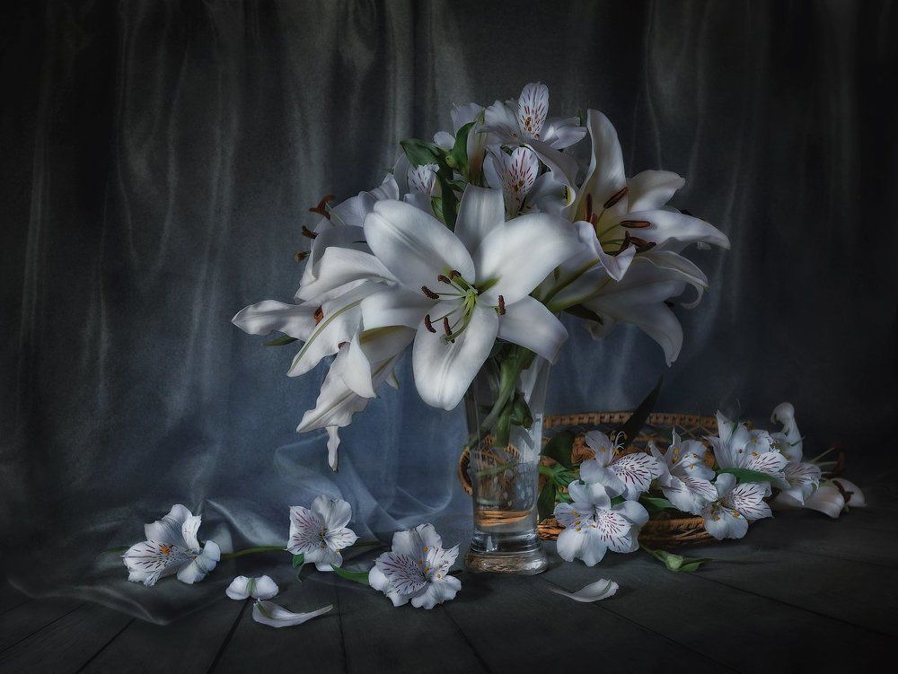 Немного о цветах.