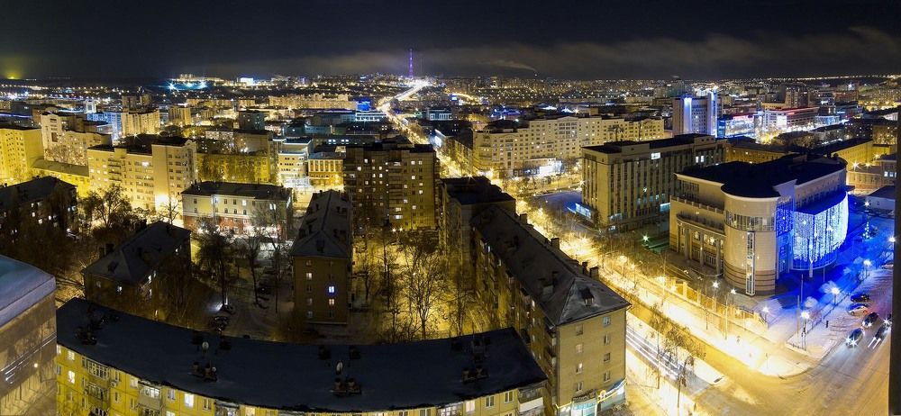 С небоскрёба