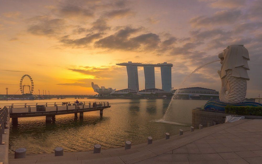 Бананово-лимонный Сингапур.