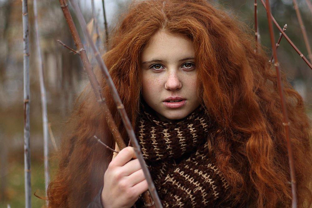 Девочка-осень