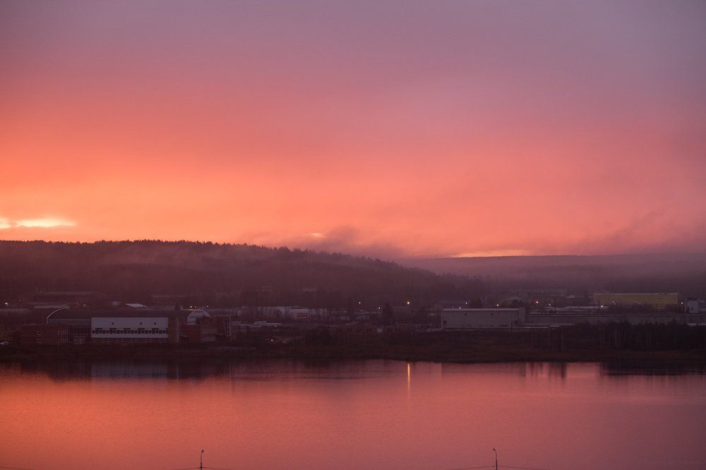 Flame of sunrise