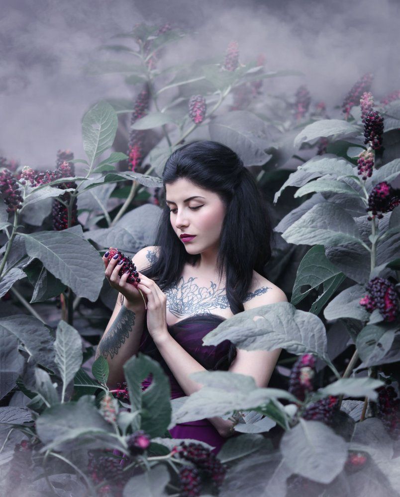 Волчьи ягоды./Wolf's berries.