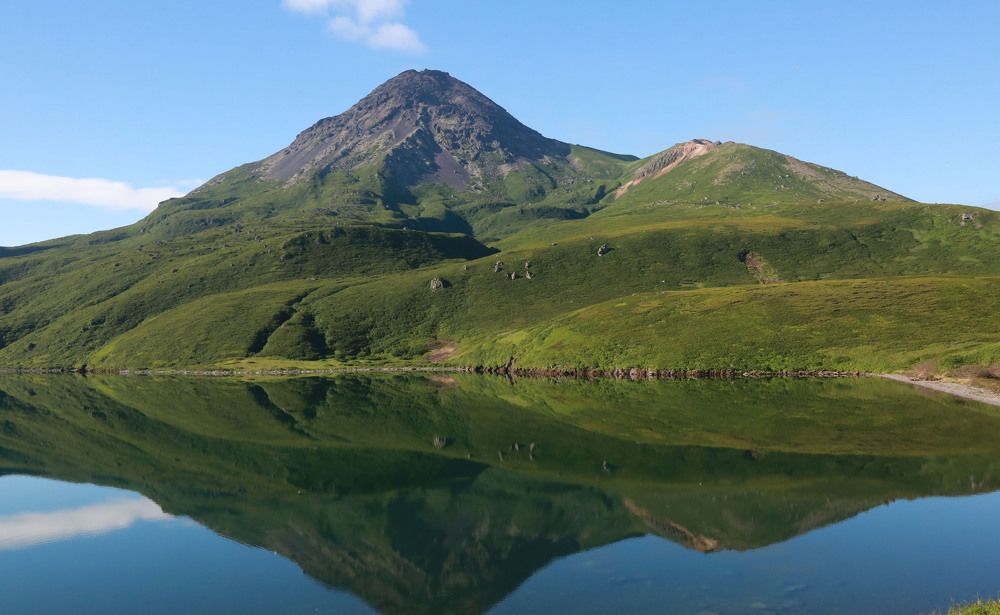 Остров Онекатан.Курильские острова.