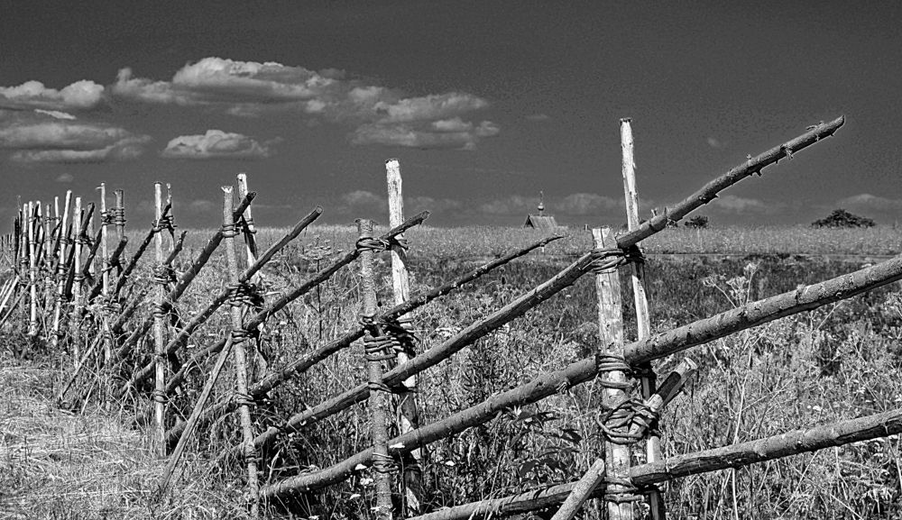 Russian rural landscape