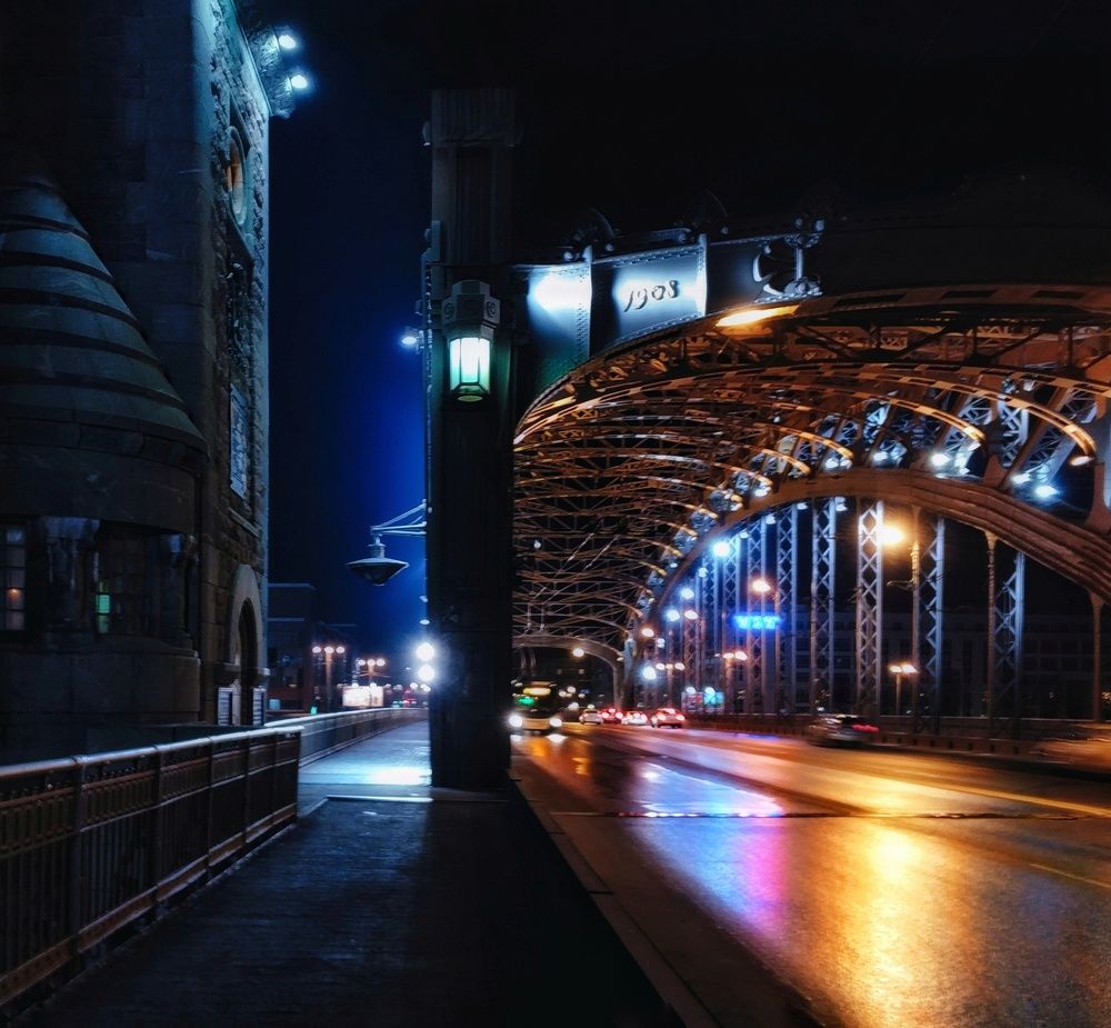 Огни ночного города