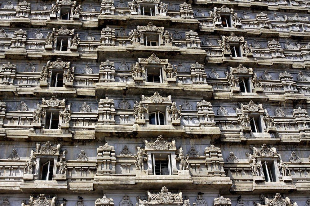 Мурдешвар, фрагмент храма.