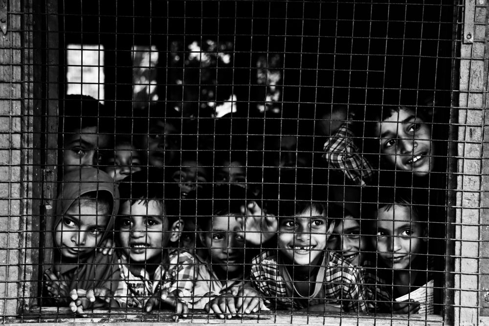 These children and their parents know that getting an education is not only their right, but a passport to a better future - for the children and for the country.