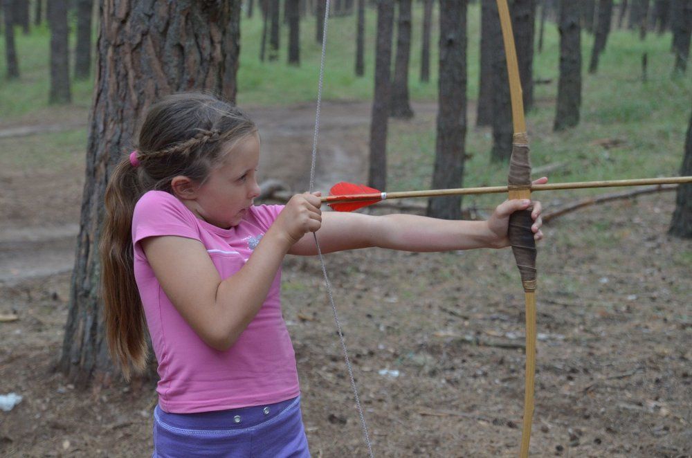 Девочка стрелок.