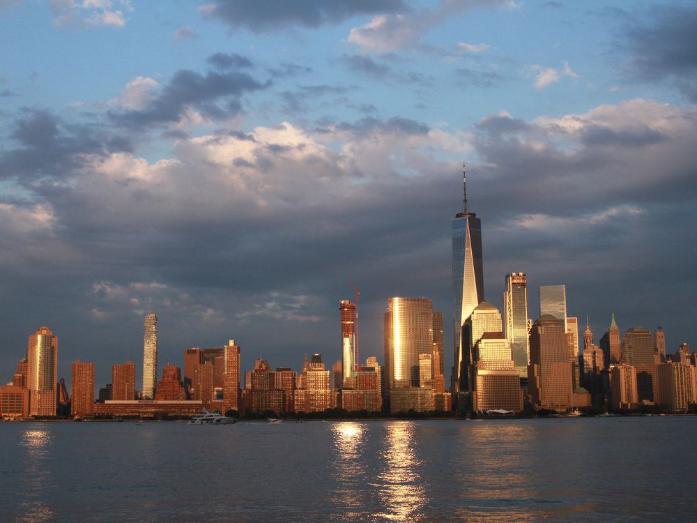 Манхетен вечером