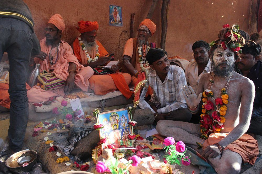 Naga Sadhus.