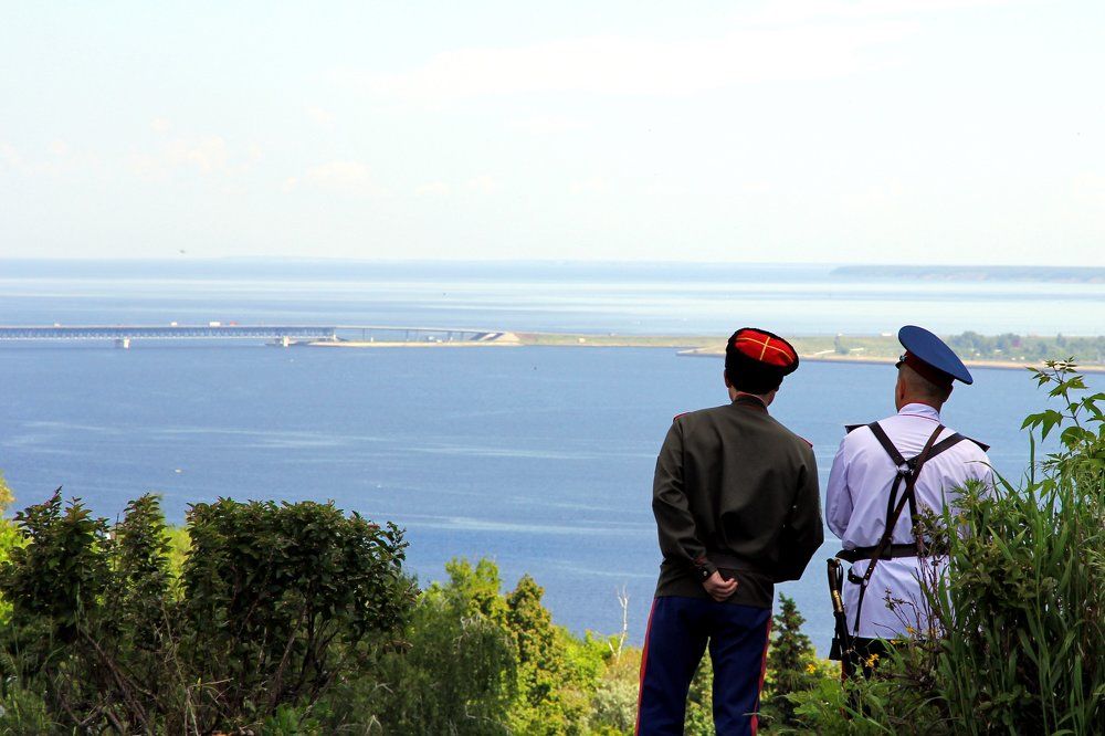 Казаки на Волге