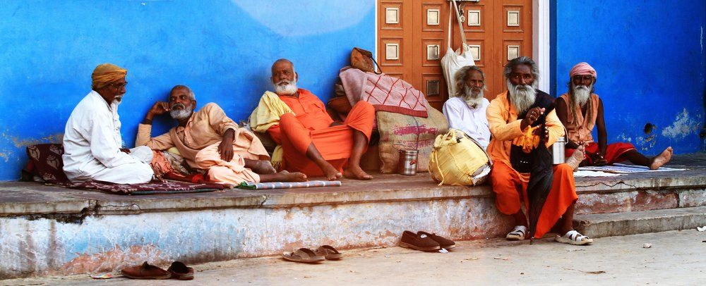 Holy men of India