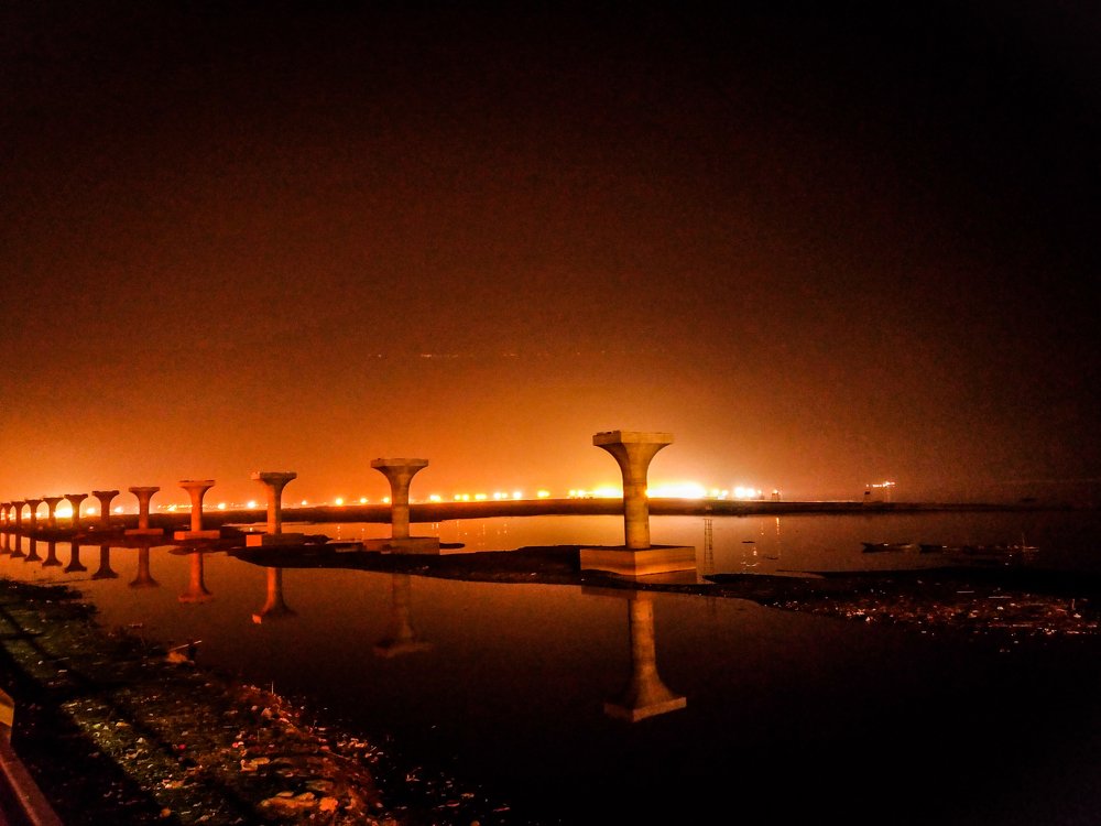 Ganga river overbridge project